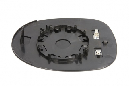 Sticla oglinda laterala Dreapta (convexa, incalzita, crom) potrivita HONDA CIVIC VIII 09.05-10.08 [1]