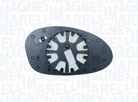 Sticla oglinda laterala Stanga (plat, incalzita, albastru) potrivit BMW 1 (E81), 1 (E82), 1 (E87), 1 (E88), 3 (E46), 3 (E90), 3 (E91) 12.97-12.13 [1]