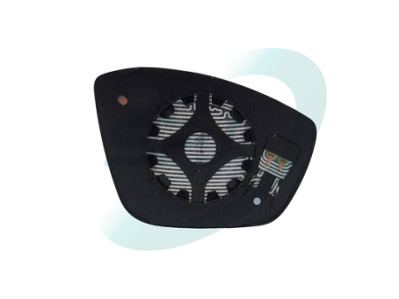 Sticla oglinda laterala Stanga potrivita PEUGEOT 208 I 2012-2019 (convexa, incalzita) [1]