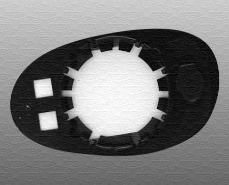 Caroserie - Sticla oglinda laterala Dreapta (convexa) potrivit SMART CABRIO, CITY-COUPE, CROSSBLADE, FORTWO, ROADSTER 07.98-01.07