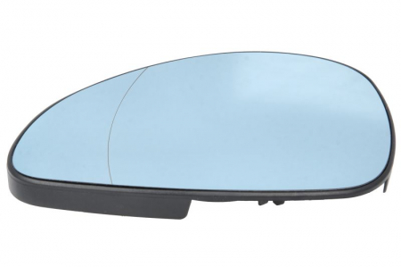 Sticla oglinda laterala Stanga (asferice, incalzita, albastru) potrivit CITROEN C4 I 11.04-07.11 [0]