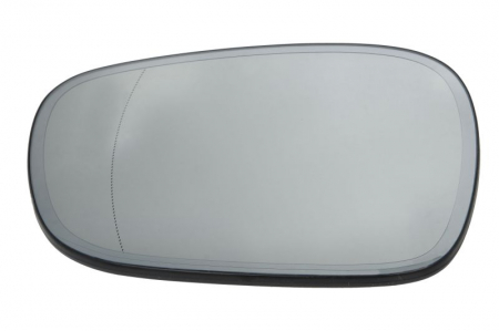 Piese Auto - Sticla oglinda laterala Stanga (asferice, incalzita, crom) potrivit BMW X3 (E83) 07.05-12.11 -12.10