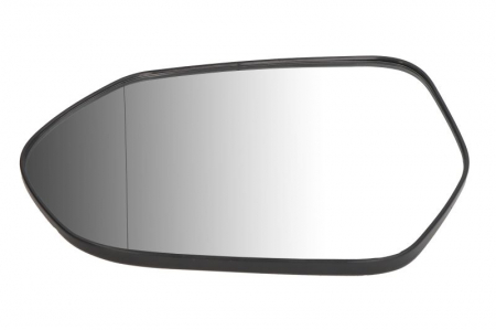 Caroserie - Sticla oglinda laterala Stanga (asferice, incalzita, crom) potrivit TOYOTA PRIUS, PRIUS PHV 09.15-01.00