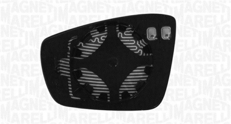 Sticla oglinda laterala Stanga potrivita VW POLO V 6C, POLO V 6R 2009-2017 (asferice, incalzita) [2]