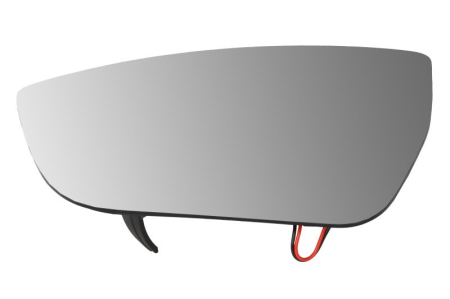 Caroserie - Sticla oglinda laterala stanga convex, cu incalzire, asistenta banda potrivit CUPRA ATECA; SEAT ATECA, TARRACO 04.16-