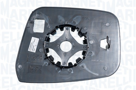 Sticla oglinda laterala Stanga potrivita NISSAN NAVARA D40, PATHFINDER III R51 2005-2012 (convexa, crom) [1]