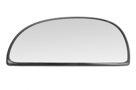 Caroserie - Sticla oglinda laterala Stanga (convexa, crom) potrivita HYUNDAI ACCENT II 01.00-11.05 -11.05