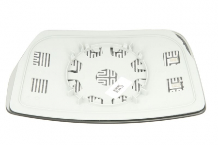 Sticla oglinda laterala Stanga (convexa, incalzita, crom, inferior) potrivit IVECO DAILY IV, DAILY V, DAILY VI 05.06-08.11 [1]