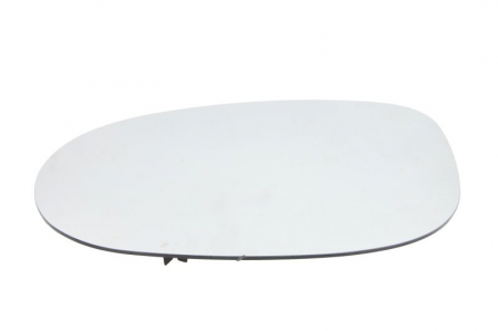 Caroserie - Sticla oglinda laterala Stanga convexa, incalzita, crom potrivit FIAT IDEA; LANCIA MUSA 2003-2012