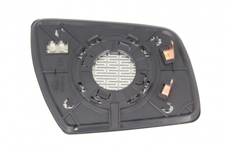 Sticla oglinda laterala Stanga (convexa, incalzita, crom) potrivit KIA SOUL I 02.09-12.14 [1]