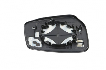 Sticla oglinda laterala Stanga convexa, incalzita, crom potrivit NISSAN NOTE dupa 2013 [1]