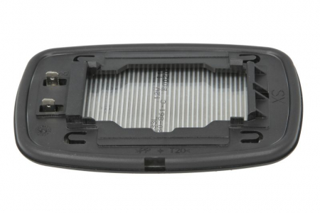 Sticla oglinda laterala Stanga (convexa, incalzita) potrivit FORD FIESTA/HATCHBACK; MAZDA 121 III 03.96-08.03 [1]
