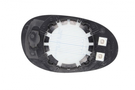 Sticla oglinda laterala Stanga (convexa, incalzita) potrivit SMART CABRIO, CITY-COUPE, CROSSBLADE, FORTWO, ROADSTER 07.98-01.07 [1]