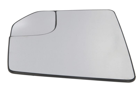 Oglinzi auto - Sticla oglinda laterala Stanga potrivita FORD F-SERIES XIII 2014-2017 (plat, asistenta schimbare banda, fara ECE, principal)