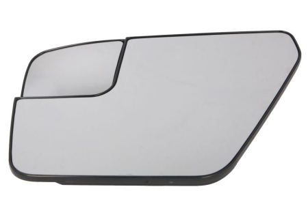 Oglinzi auto - Sticla oglinda laterala Stanga (plat, cu incalzire, asistenta la schimbarea benzii, fara ECE) potrivit FORD F-SERIES XIV dupa 2020