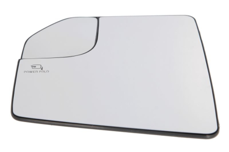Oglinzi auto - Sticla oglinda laterala Stanga potrivita FORD F-SERIES XIII 2014-2017 (plat, incalzita, asistenta schimbare banda, fara ECE, principal)