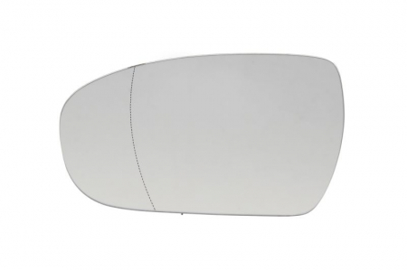 Caroserie - Sticla oglinda stanga asferic, crom HYUNDAI I20 dupa 2014