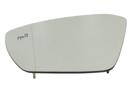 Sticla oglinda stanga (asferic, cu incalzire, asistent la schimbarea benzii) potrivit VW T-ROC 11.17-12.20 [0]