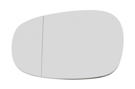Oglinzi auto - Sticla oglinda stanga potrivit BMW Seria 1, 3 2006-2013 - asferic, incalzita, crom