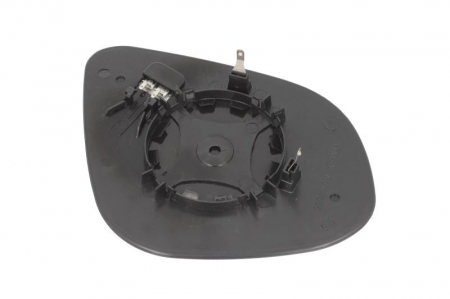 Caroserie - Sticla oglinda stanga asferic, incalzita, crom MERCEDES CITAN; RENAULT KANGOO dupa 2012