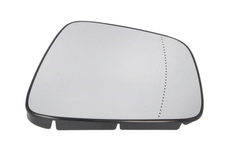 Sticla oglinda stanga (asferică, cu încălzire) potrivit MERCEDES CITAN II W420; NISSAN TOWNSTAR; RENAULT KANGOO III 01.21- [0]