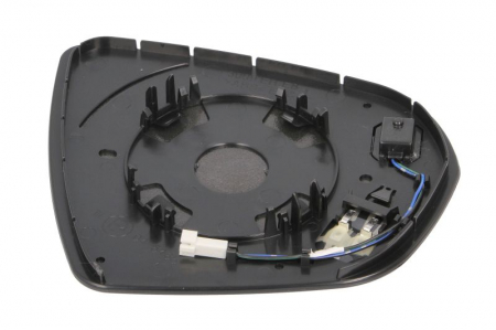 Sticla oglinda stanga (convex, cu încălzire, asistent pentru schimbarea benzii) potrivit CITROEN C5 AIRCROSS; OPEL GRANDLAND X; PEUGEOT 3008 P84, 3008 P84 FL, 5008 T87, 5008 T87 FL 05.16- [1]