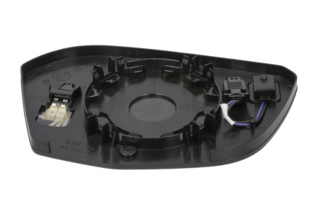 Sticla oglinda stanga (convex, cu încălzire, asistent pentru schimbarea benzii) potrivit DS DS4 II; CITROEN C4 III, C5 III X; OPEL ASTRA L; PEUGEOT 308 III, 408 II 06.20- [1]