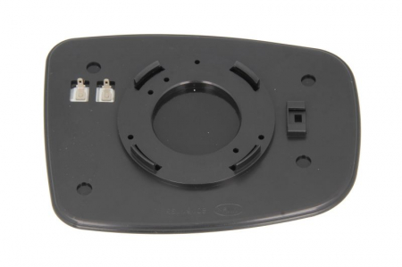 Sticla oglinda stanga incalzita, crom HYUNDAI i10 intre 2008-2011 [1]