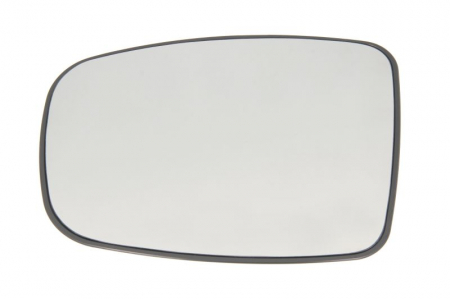 Caroserie - Sticla oglinda stanga incalzita, crom HYUNDAI i10 intre 2008-2011