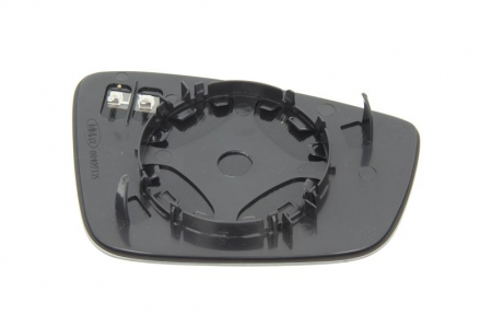 Sticla oglinda stanga incalzita, crom SEAT TOLEDO; SKODA FABIA, RAPID; VW JETTA dupa 2010 [1]