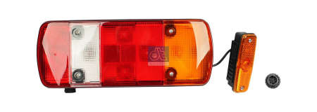 Stop dreapta (24V, cu semnalizare, cu proiector ceață, lumină de marșarier, cu lumina stop, lumini parcare) potrivit MAN TGA, TGL I, TGM I 04.00- [3]
