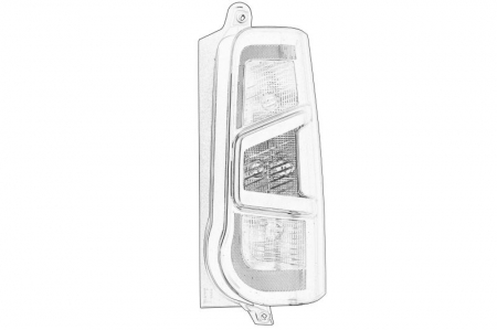 Stopuri - Stop Dreapta (cu becuri; versiune cu usa din spate) potrivit CITROEN BERLINGO, BERLINGO/MINIVAN; OPEL COMBO E TOUR / LIFE, COMBO/MINIVAN; PEUGEOT PARTNER/MINIVAN, RIFTER 01.18-