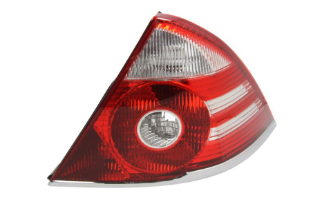 Stopuri - Stop lampa spate dreapta culoare semnalizator alb, rama argintie FORD MONDEO 3 III Hatchback/Sedan intre 2005-2007