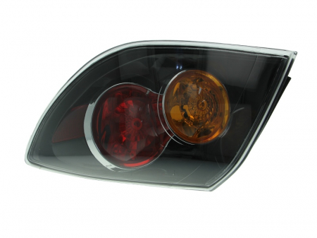 Stopuri - Stop lampa spate dreapta exterior culoare semnalizator portocaliu culoare sticla alb MAZDA 3 BK Hatchback intre 2003-2006