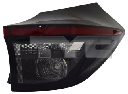 Stopuri - Stop lampa spate Dreapta exterior, LED, culoare sticla rosu potrivit TOYOTA YARIS CROSS dupa 2020