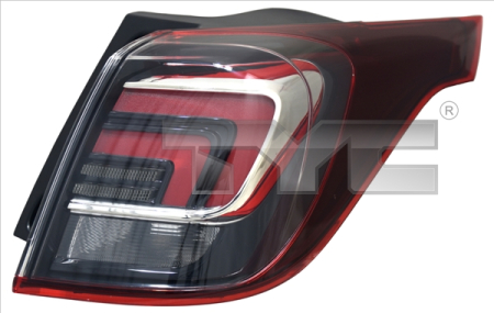 Stopuri - Stop lampa spate Dreapta exterior, LED/WY21W potrivit OPEL CROSSLAND X dupa 2017