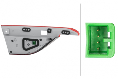 Stop lampa spate dreapta potrivit JAGUAR XF II 2.0-3.0D dupa 2015 (interior, LED) [1]