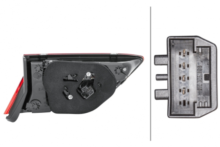 Stop lampa spate dreapta interior LED VW TIGUAN 2 II dupa 2016 [1]