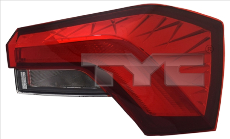Stopuri - Stop lampa spate Dreapta LED, culoare semnalizator transparent, culoare sticla rosu potrivit SKODA KAMIQ dupa 2019