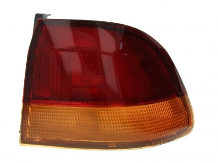 Stopuri - Stop lampa spate stanga exterior culoare semnalizator portocaliu culoare sticla rosu HONDA CIVIC 6 VI Hatchback/Sedan Sedan intre 1994-1998