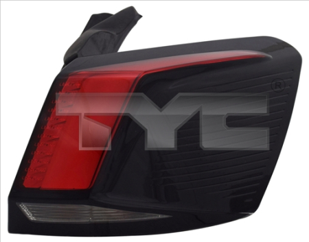 Stop lampa spate Stanga exterior, LED, culoare sticla rosu potrivit PEUGEOT 3008 II P84, 3008 II P84 FL 2016-2023 [1]
