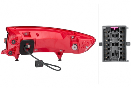 Stop lampa spate stanga exterior LED, lumini marsalier PORSCHE MACAN 95B Off-road dupa 2014 [1]