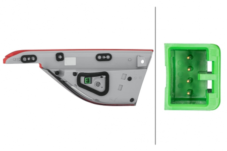 Stop lampa spate stanga (interior, LED) potrivit JAGUAR XF II 2.0-3.0D 05.15- [1]