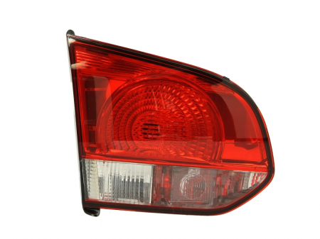 Iluminat auto - Stop lampa spate stanga interior pentru becuri, culoare semnalizator alb, culoare sticla rosu VW GOLF 6 VI intre 2008-2013
