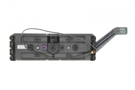 Stop lampa spate stanga (LED/P21W, 24V, cu semnalizator, cu lumina ceata, lumina marsalier, cu lumina stop, lumina parcare, reflector triunghiular, marcaj lateral, conector: 4x SuperSeal 2PIN/AMP DIN  [1]