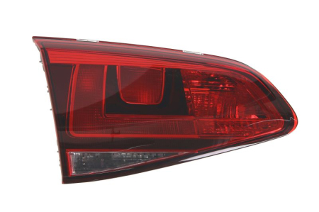 Stopuri - Stop lampa spate Stanga partea interioara, culoare sticla afumat/rosu potrivit VW GOLF VII Hatchback 2012-2017