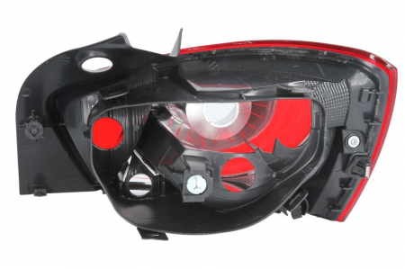 Stop lampa spate stanga pentru becuri, culoare sticla fumuriu, reflector SEAT IBIZA 4 IV 6P Hatchback 5 usi intre 2012-2017 [1]