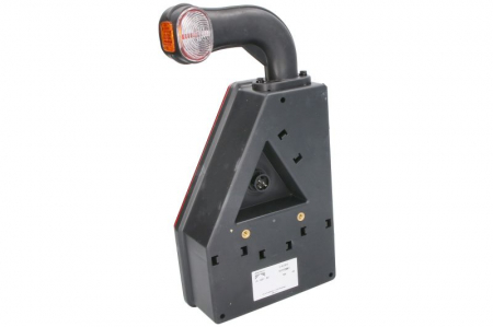 Stop spate dreapta EARPOINT (12V, cu intermitent, cu stop, lumina de parcare, reflector triunghiular, cu lampă cu braț prelungitor, suruburi, numar conexiuni: 5, conector: Bayonet 5PIN) [2]