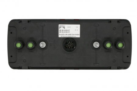 Stop spate dreapta ECOLED II (LED, 10/30V, cu intermitent, cu far de ceata, marsarier, cu stop, lumina de parcare, reflector triunghiular, indicator dinamic, conector: 4x 2PIN/ASS2 7PIN) [1]
