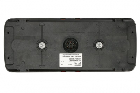 Stop spate dreapta ECOLED II (LED, 10/30V, cu intermitent, cu far de ceata, marsarier, cu stop, lumina de parcare, reflector triunghiular, indicator dinamic, conector: ASS2 7PIN) [1]